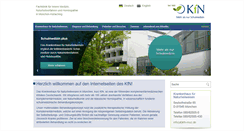 Desktop Screenshot of krankenhaus-naturheilweisen.de